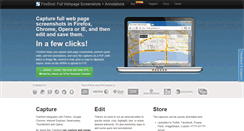 Desktop Screenshot of getfireshot.com